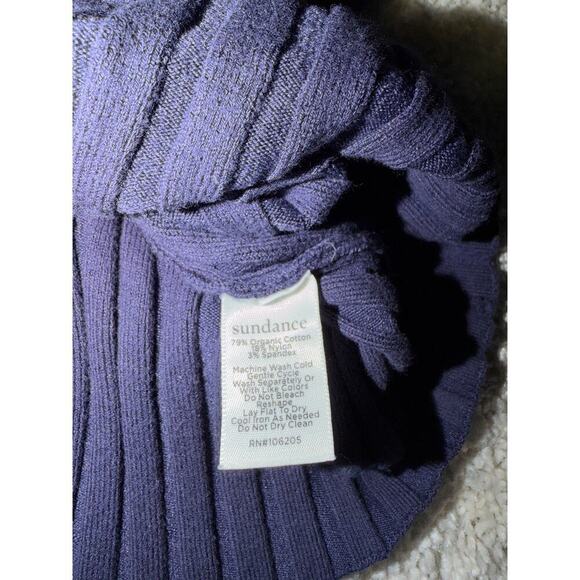 Sundance ribbed cotton knit sweater women's size S - Picture 4 of 5